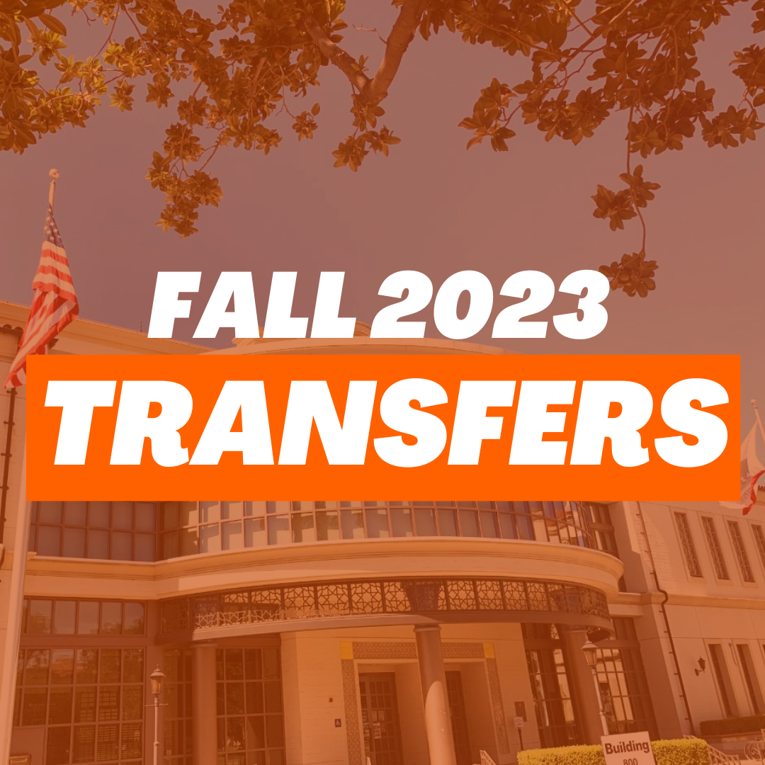 Graphic link to Fall 2023 Transfer Cohort Canvas Page