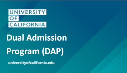 UC Dual Admission Program link