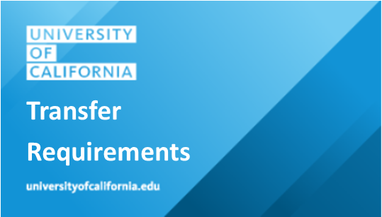 UC Transfer Requirements link