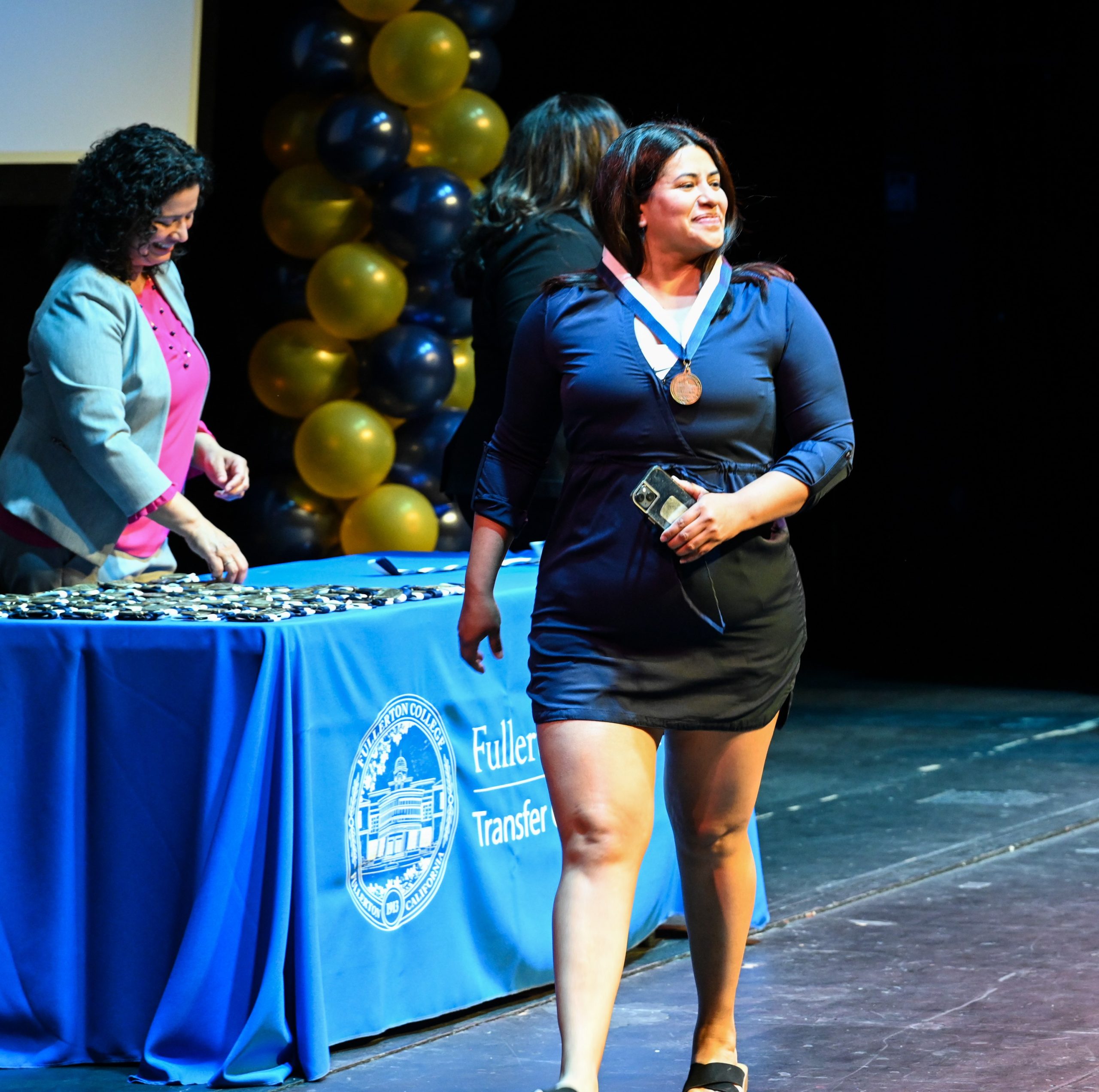 FC President issues medals at the Transfer Celebration