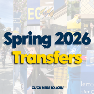 Tile and button for the Transfer Center Canvas page for spring 2026 transfers.